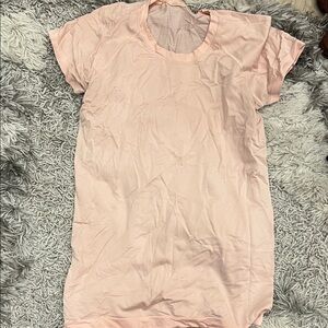 Lululemon Athletica Light Pink Short Sleeve Tee